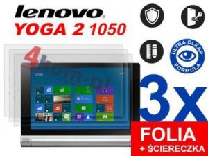 3x Folia ochronna na ekran do Lenovo Yoga 2 1050