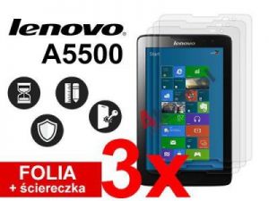 3x Folia ochronna na ekran do Lenovo A5500 A8-50