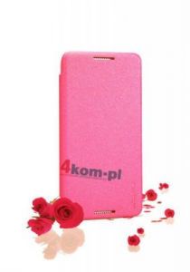 Etui Nillkin Sparkle HTC Desire 610 Różowe - Różowy