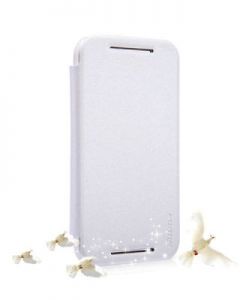 Etui Nillkin Sparkle Motorola Moto G2 Białe - Biały