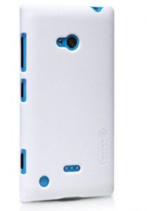 Etui Nillkin Frosted Shield Nokia Lumia 720 Białe - Biały