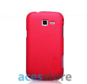 Etui Nillkin Frosted Shield Samsung Galaxy Trend i699 Czerwone - Czerwony