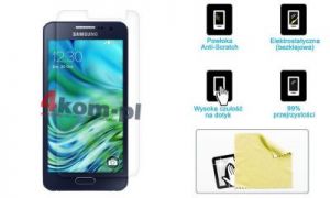 Folia ochronna na ekran do Samsung Galaxy A3 + ściereczka