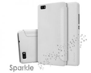 Etui Nillkin Sparkle HUAWEI Ascend P8 Lite Białe - Biały