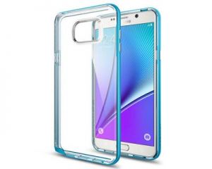 Blue Topaz Etui Neo Hybrid Crystal Spigen do Galaxy Note 5 - Blue Topaz