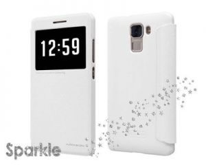 Etui Nillkin Sparkle Huawei Honor 7 Białe - Biały
