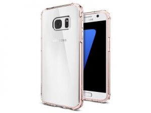 ETUI SPIGEN CRYSTAL SHELL SAMSUNG GALAXY S7 - Różowy