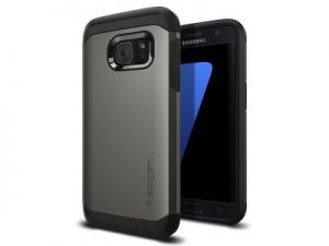 Etui Spigen Tough Armor Samsung Galaxy S7 Gunmetal - Szary