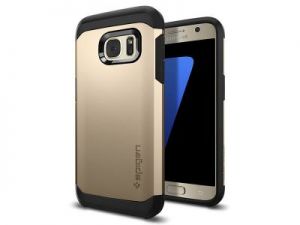 Etui Spigen Tough Armor Samsung Galaxy S7 Champagne Gold - Złoty