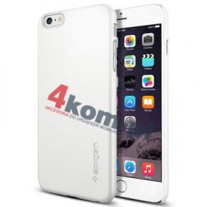 Etui Spigen SGP Thin Fit do iPhone 6 Plus + szkło hartowane - Shimmery White