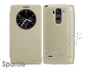 Etui Nillkin Sparkle LG G4 Stylus Złote - Złoty
