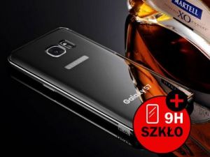 Oryginalne etui KXX BUMPER PLECKI mirror do Samsung Galaxy S7 - Czarny