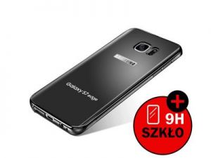 Oryginalne etui KXX BUMPER PLECKI mirror do Samsung Galaxy S7 Edge - Czarny