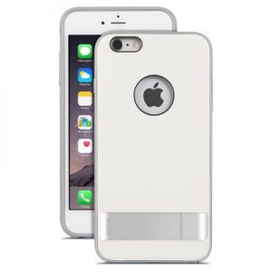 Moshi iGlaze Kameleon - Etui hardshell z podstawką iPhone 6 Plus/6s Plus (Ivory White)