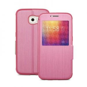 Moshi SenseCover - Etui z klapką dotykową Samsung Galaxy S6 (Rose Pink)