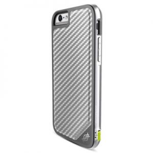X-Doria Defense Lux - Aluminiowe etui iPhone 6/6s (Silver Carbon)
