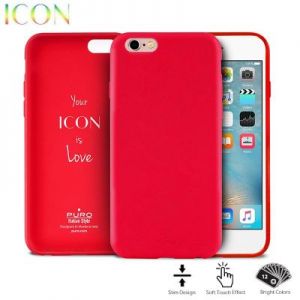 PURO ICON Cover - Etui iPhone 6/6s (Red)